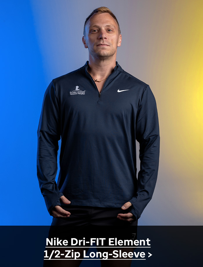 Click here to shop St. Jude branded running gear